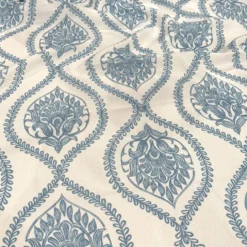 Mayfair (Slub Print) Table Linen in Copen Perry