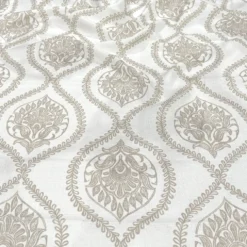 Mayfair (Slub Print) Table Linen in Taupe
