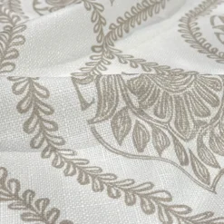 Mayfair (Slub Print) Table Linen in Taupe