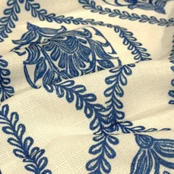 Mayfair (Slub Print) Table Linen in Royal