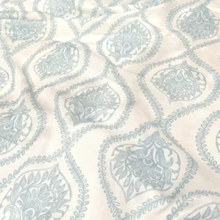 Mayfair (Slub Print) Table Napkin in Lt Blue