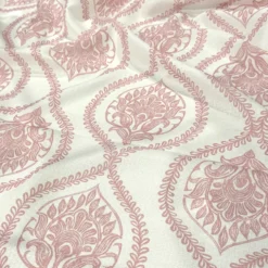 Mayfair (Slub Print) Table Napkin in Dusty Rose
