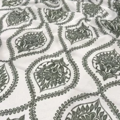 Mayfair (Slub Print) Table Napkin in Willow Green