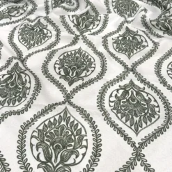 Mayfair (Slub Print) Table Napkin in Willow Green
