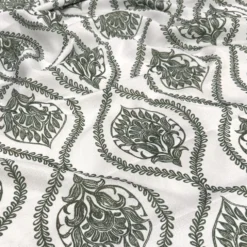 Mayfair (Slub Print) Table Napkin in Willow Green