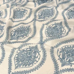 Mayfair (Slub Print) Table Runner in Copen Perry