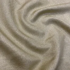 Metallic Burlap Table Linen in Champagne/Silver