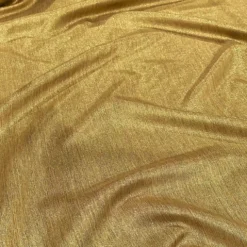 Metallic Burlap Table Linen in Gold/Gold