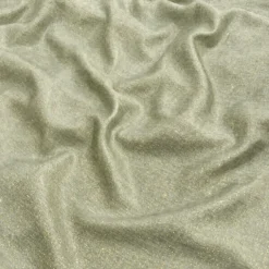 Metallic Burlap Table Napkins in Sage/Gold