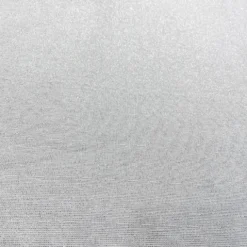 Metallic Burlap Table Runner in White/Silver