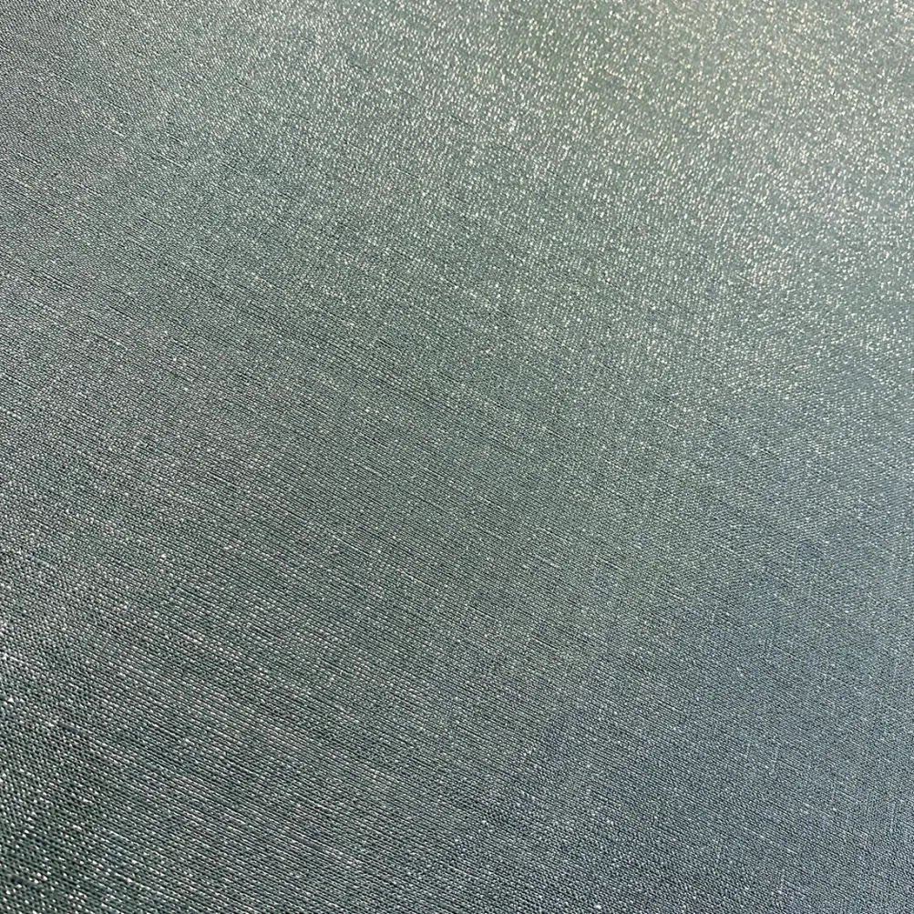Metallic Burlap Table Runner in Gray/Silver