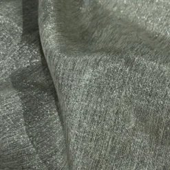 Metallic Burlap Table Runner in Platinum