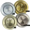 Metallic - Glass Charger Plate in Champagne Pink (Item # 0071)