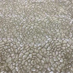 Metallic Rose Table Runner in Champagne