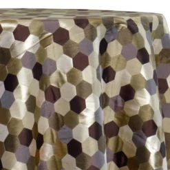 Metro Jacquard (Reversible) Table Linen in Copper