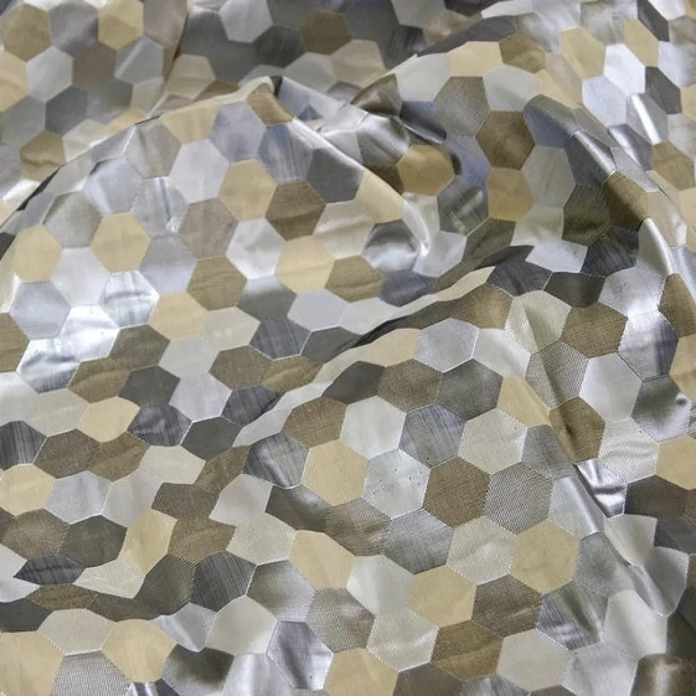 Metro Jacquard (Reversible) Table Linen in Khaki