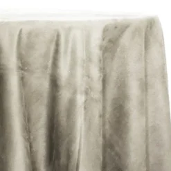 Microfiber Suede Table Linen in Khaki