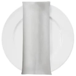 Microfiber Suede Table Napkin in White