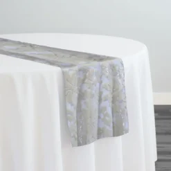 Milan Lace Table Runner in Ivory