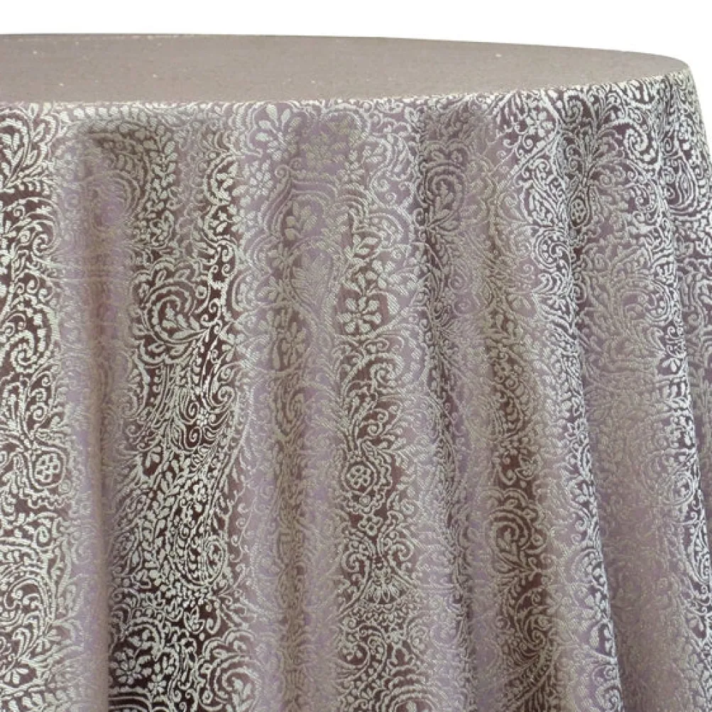 Miramar Jacquard Table Linen in Mauve