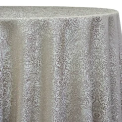 Miramar Jacquard Table Linen in Taupe