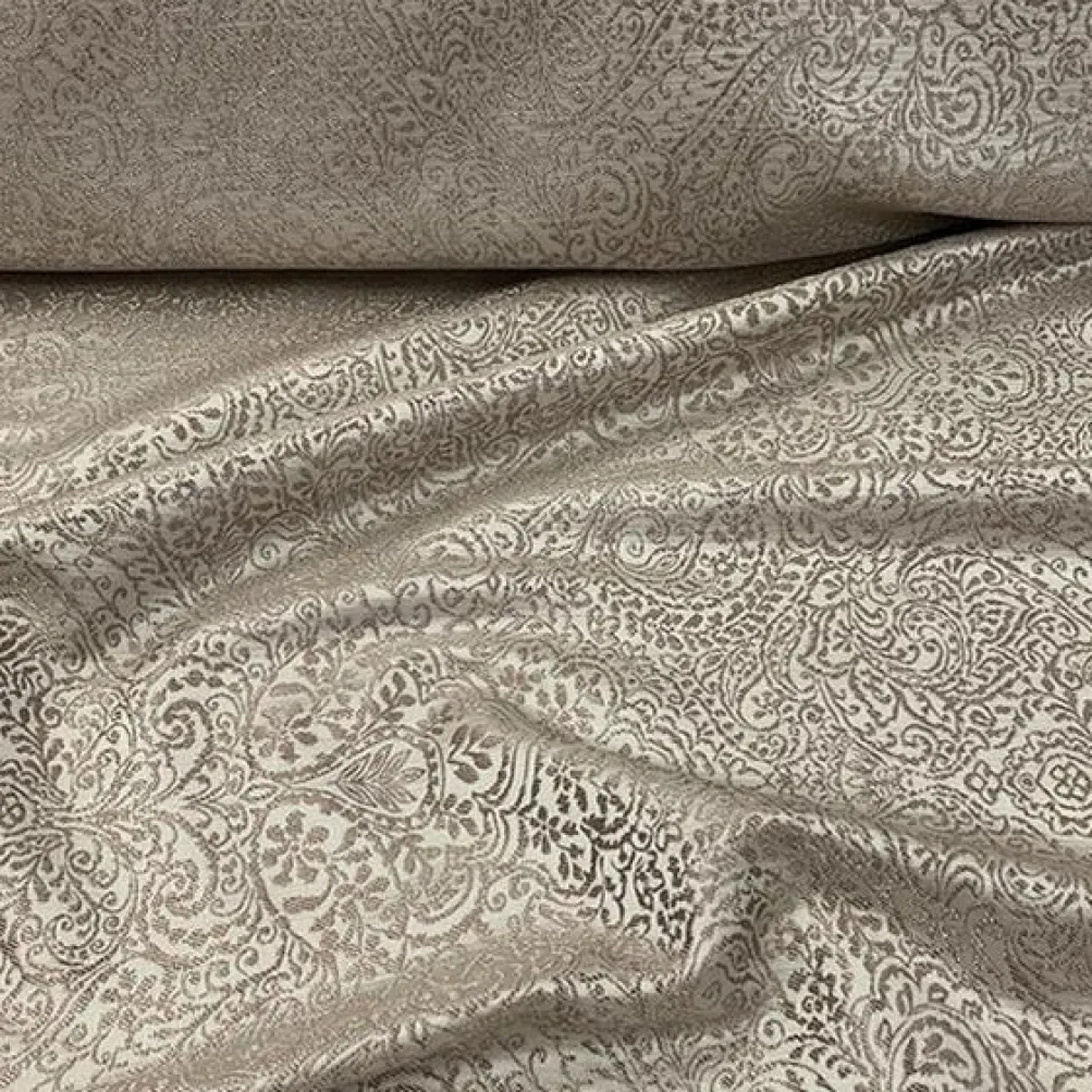 Miramar Jacquard Table Linen in Taupe