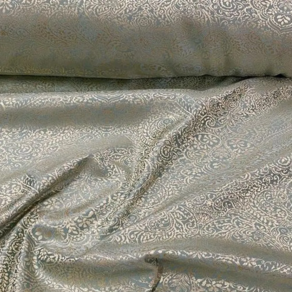 Miramar Jacquard Table Linen in Seafoam