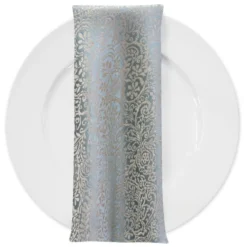 Miramar Jacquard Table Napkin in Seafoam