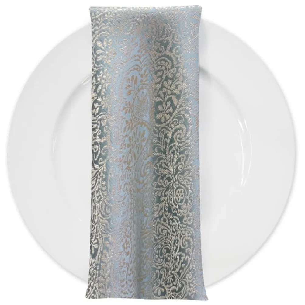 Miramar Jacquard Table Napkin in Seafoam