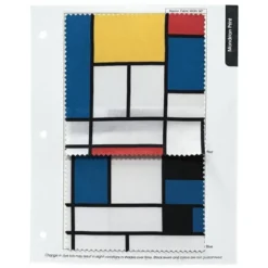 Mondrian (Poly Print) Table Linen in Blue