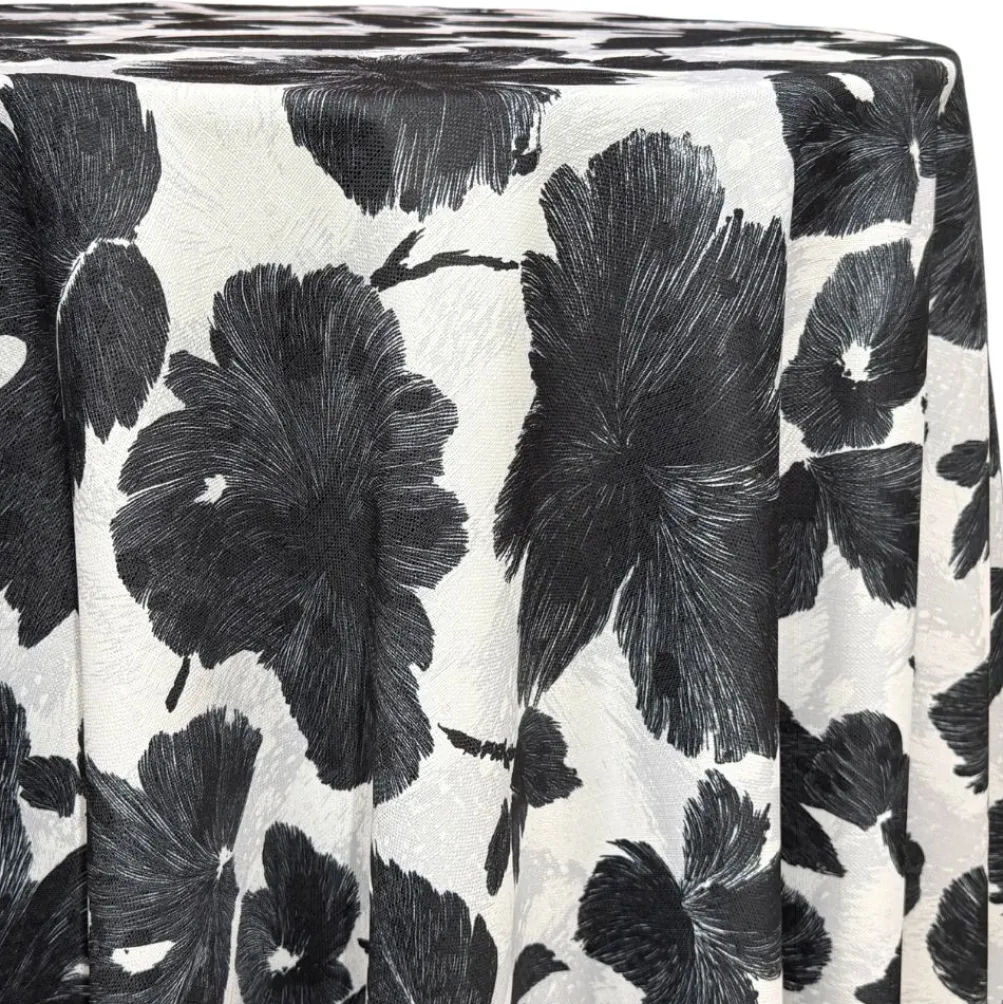 Mono Leaf (Slub Print) Table Linen