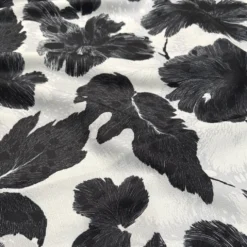 Mono Leaf (Slub Print) Table Runner