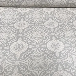 Morocco Jacquard (Reversible) Table Linen in Grey