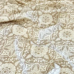 Morocco (Poly Print) Table Linen in Taupe