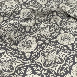Morocco (Poly Print) Table Runner in Grey