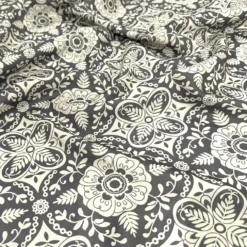 Morocco (Poly Print) Table Runner in Grey