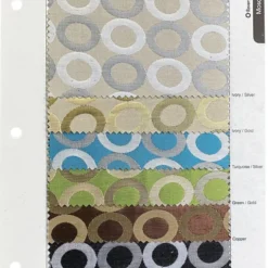 Mosaic Jacquard (Reversible) Table Linen in Black and Silver