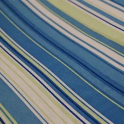 Multi-Color Stripe Table Linen in Azure