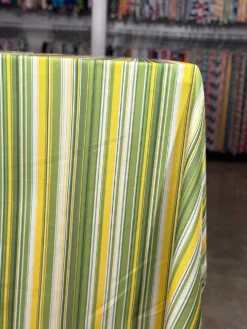 Multi-Color Stripe Table Linen in Citrus