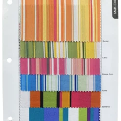 Multi-Color Stripe Table Napkin in Sombrero