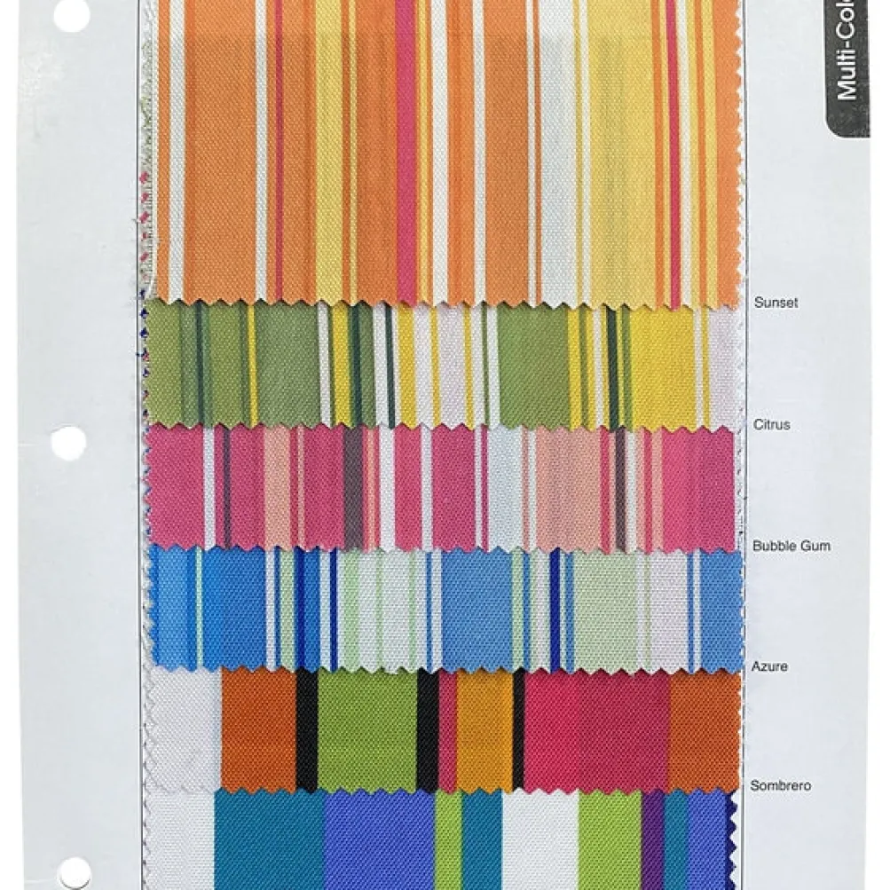 Multi-Color Stripe Table Napkin in Sombrero