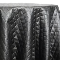 Murano Quilt Table Linen in Black