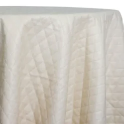 Murano Quilt Table Linen in Champagne