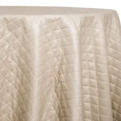Murano Quilt Table Linen in Taupe