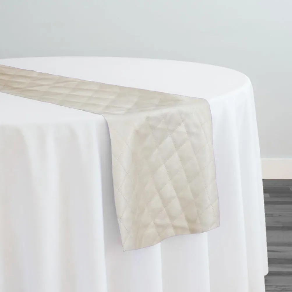 Murano Quilt Table Runner in Champagne