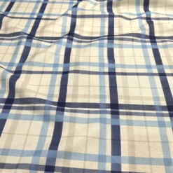Nautical Plaid (Slub Print) Table Runner