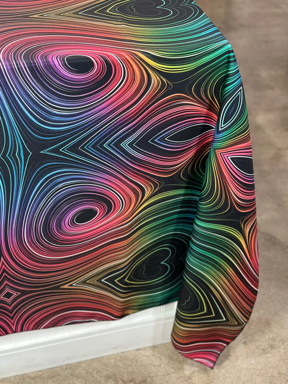 Neon Abstract (Poly Print) Table Linen