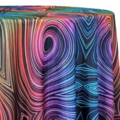 Neon Abstract (Poly Print) Table Linen