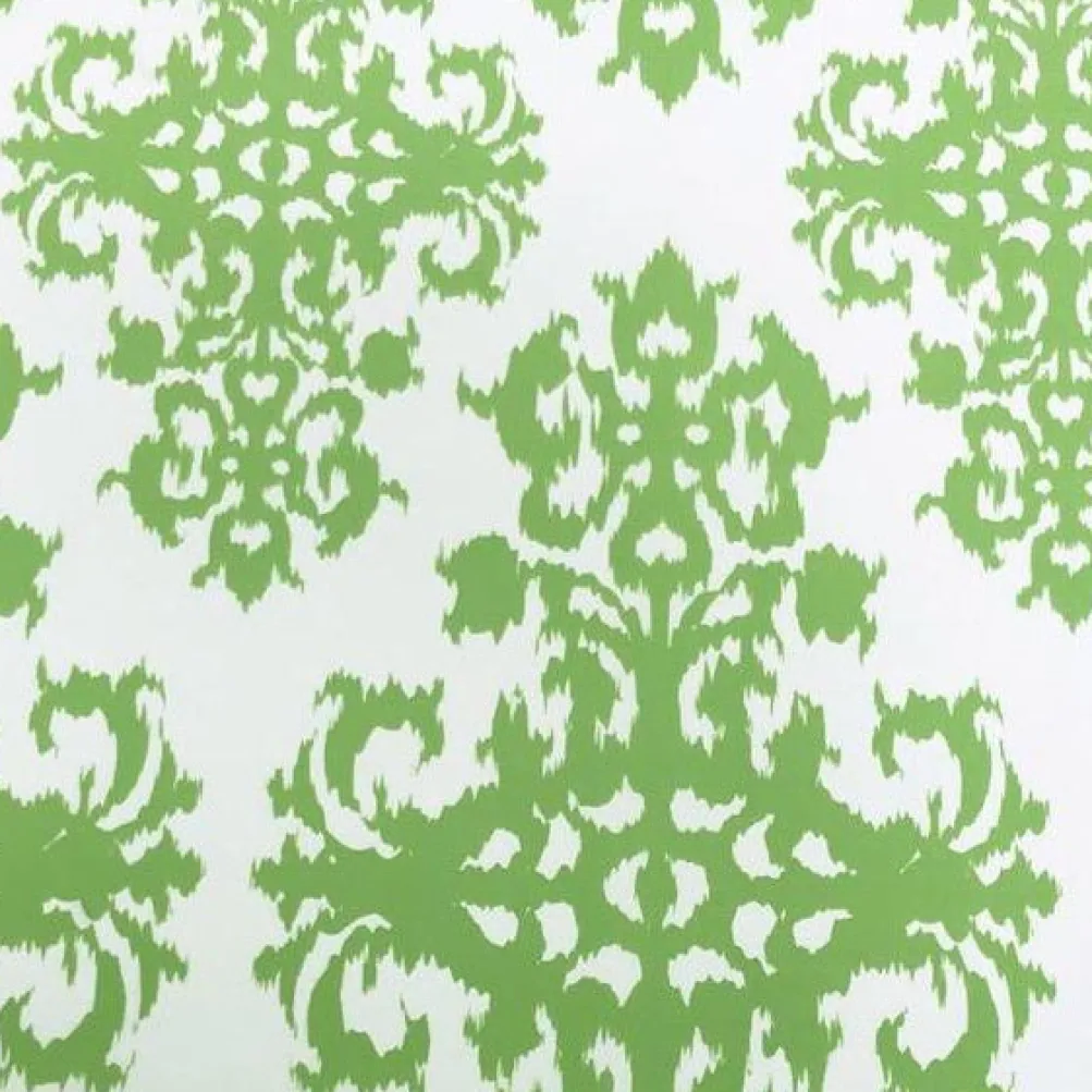 Newport Print (Dupioni) Table Runner in Avocado