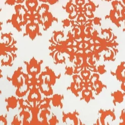 Newport Print (Dupioni) Table Runner in Orange